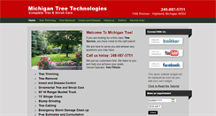 Desktop Screenshot of michigantreetechnologies.com